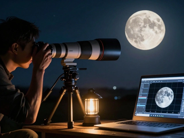 Lunar Photography Planning: How to Choose Focal Length, Predict Seeing, and Build Perfect Mosaics