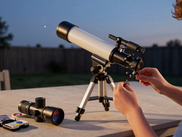 Telescope Assembly and Setup: Initial Configuration and Alignment for Beginners
