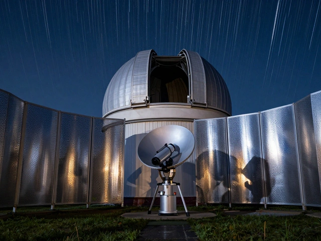 Wind Effects on Telescope Stability: How to Build Effective Windbreaks for Observatories