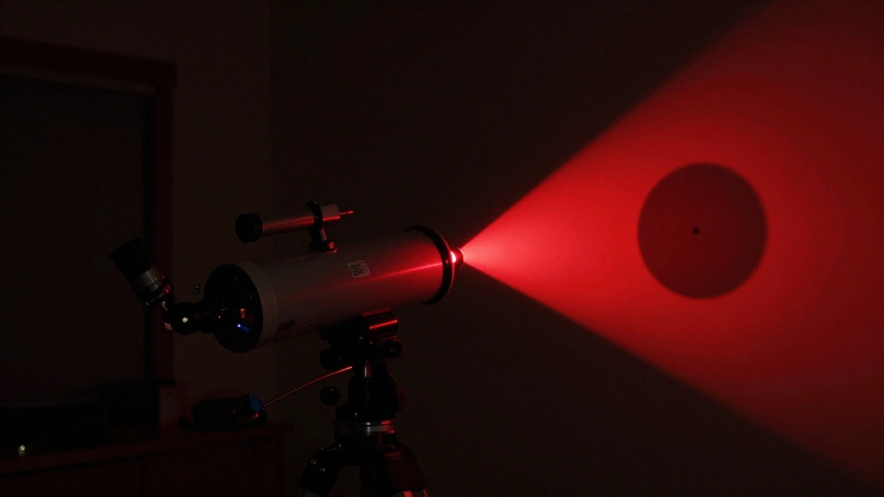 Barlowed Laser Collimation: How to Perfect Your Newtonian Telescope's Primary Mirror Alignment