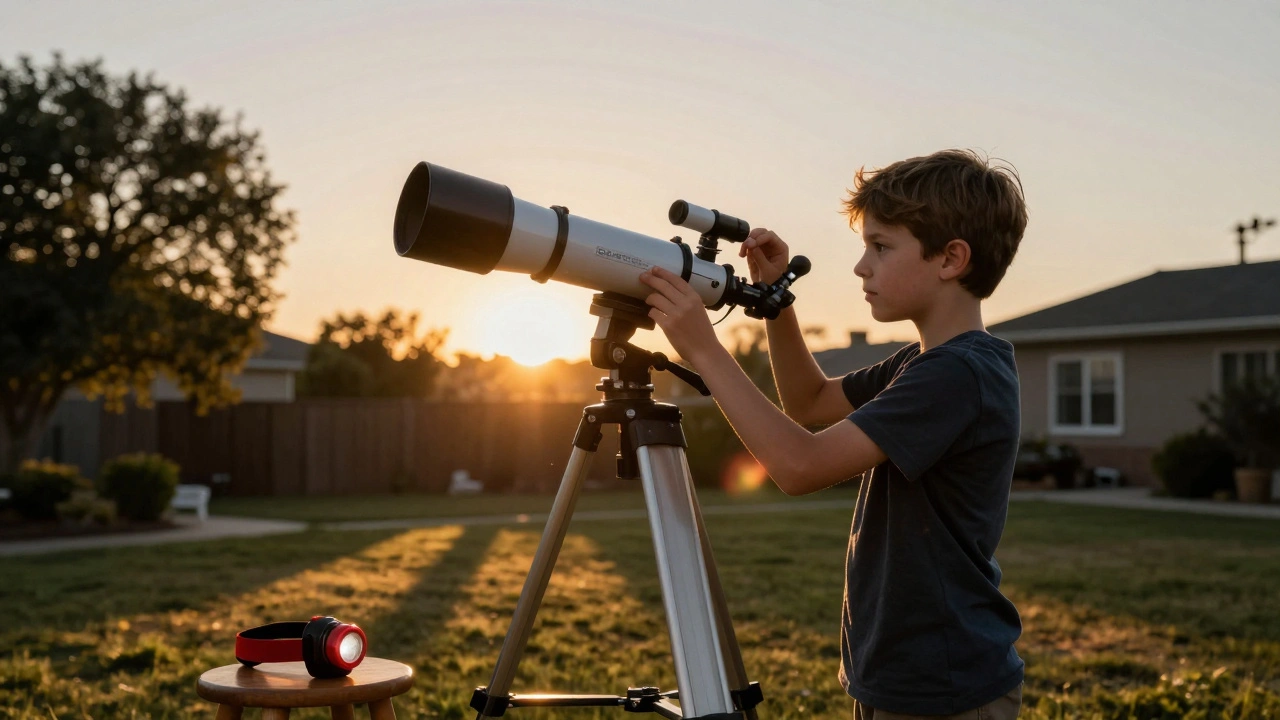 Beginner Safety: Solar Filters and Nighttime Trip Hazards for New Telescope Users