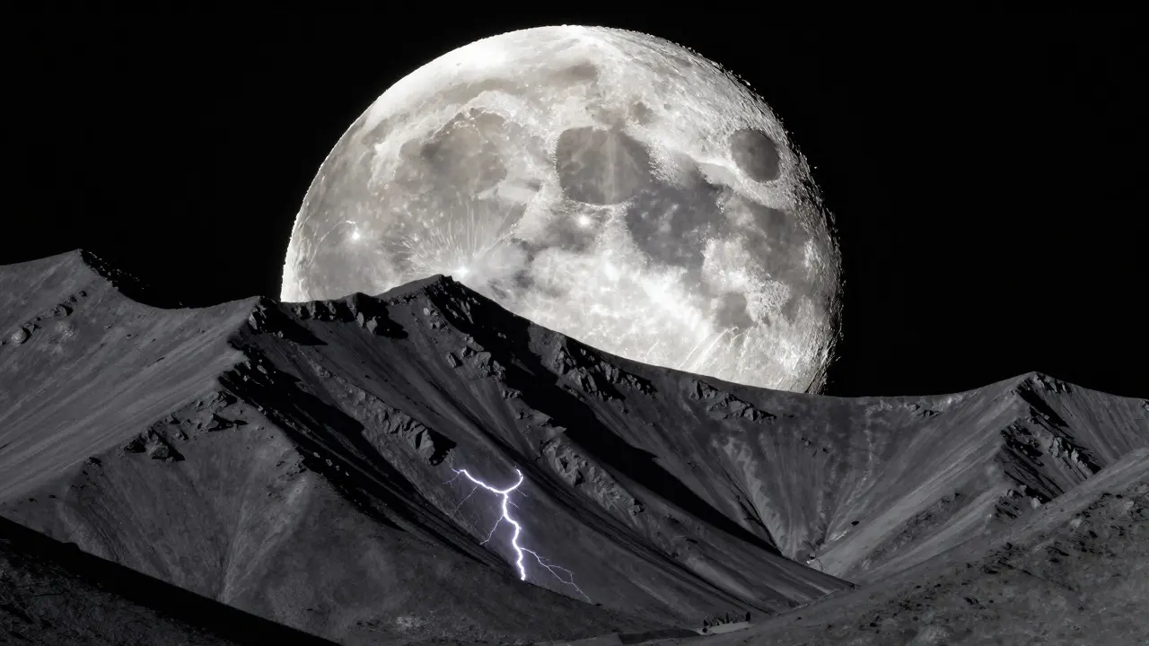 Lunar Thunderbolt and Straight Wall: Mastering High Contrast Lunar Viewing