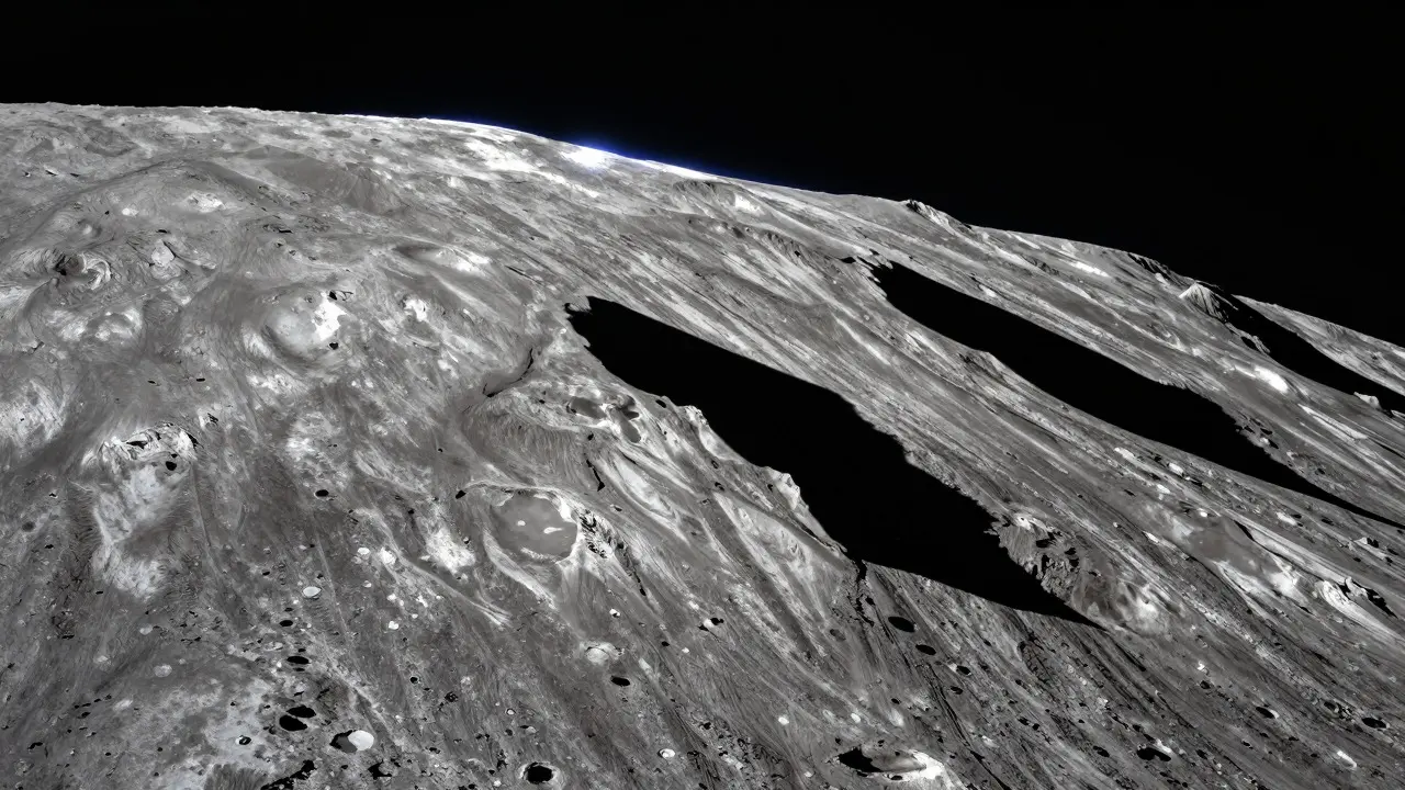 Lunar Valleys and Mountain Ranges: A Guide to Major Topographic Features