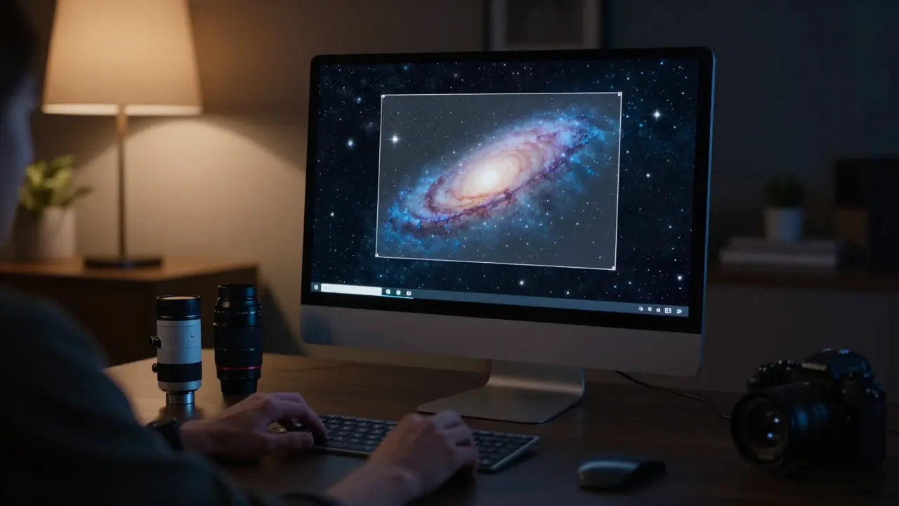 Telescopius Telescope Simulator: Mastering Framing, Mosaics, and Survey Backgrounds