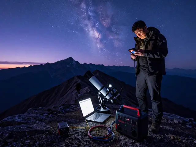 Battery and Power Planning: How to Estimate Amp-Hours for Astronomy Sessions