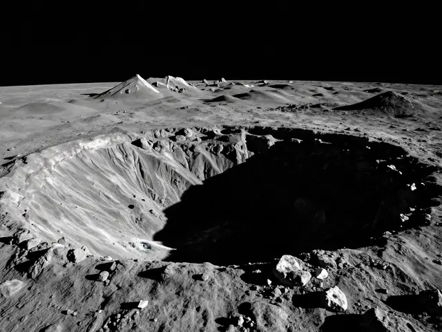 Polar Regions of the Moon: Craters in Permanent Shadow and Peaks of Eternal Light