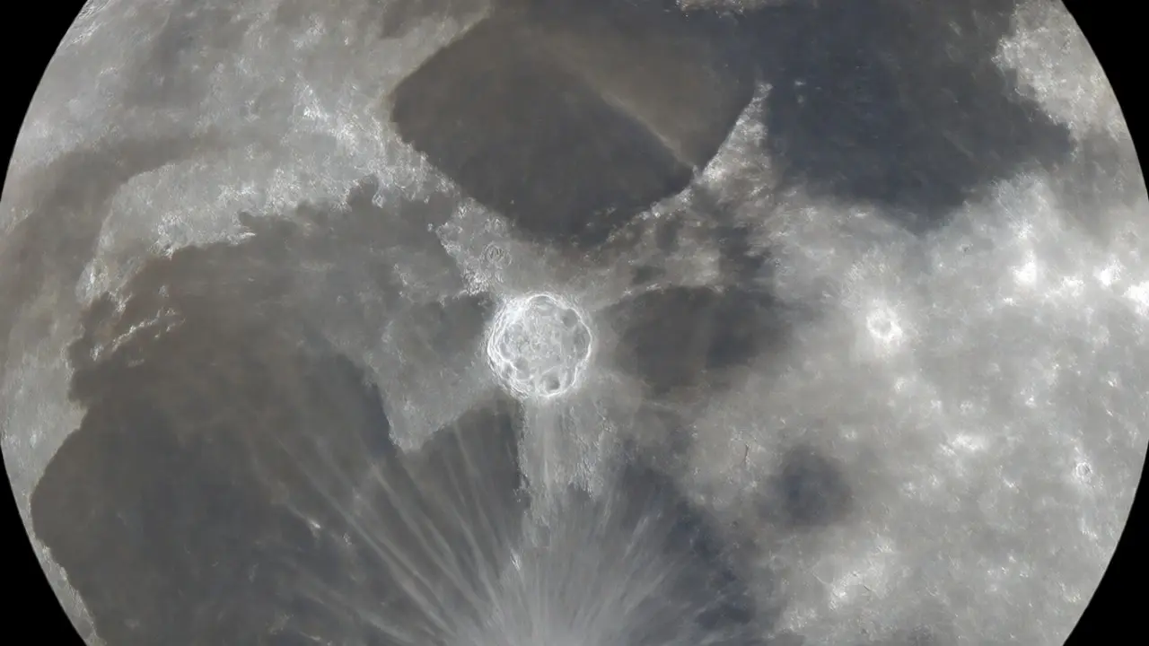 Lunar Rays: How to Spot Bright Streaks from Recent Impact Craters