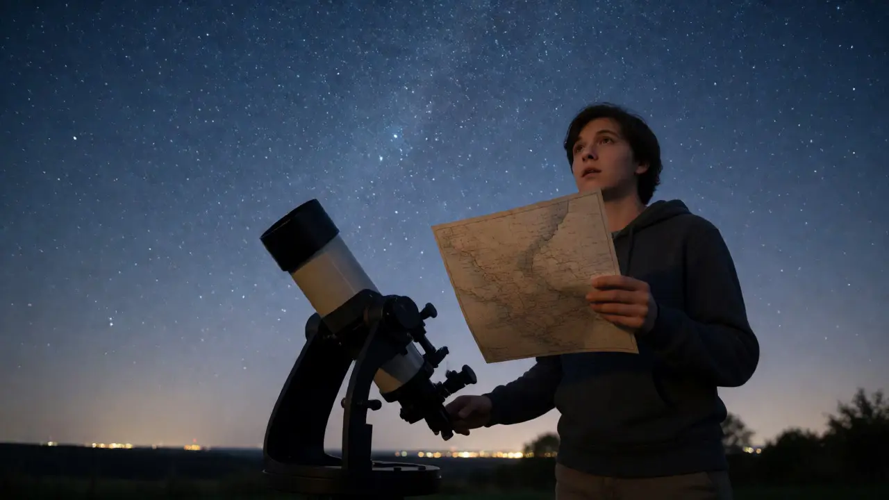 Star Hopping Technique: Finding Deep-Sky Objects Without GoTo